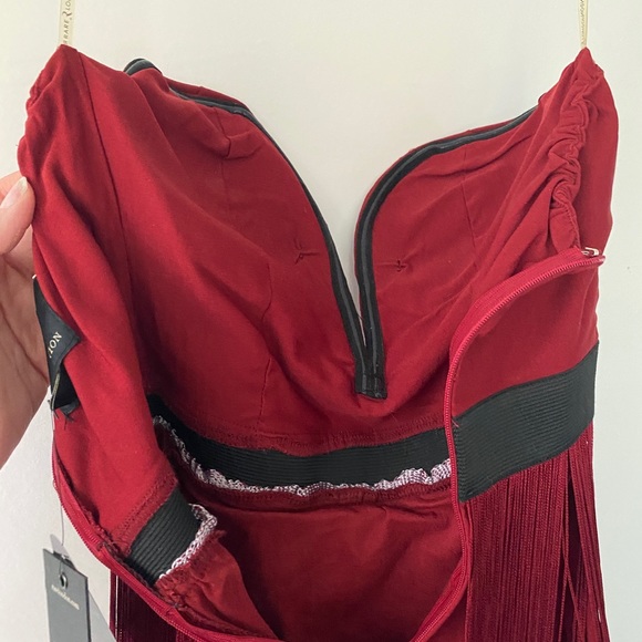 Rare London Fringe Strung Along Bodysuit - Picture 10 of 16